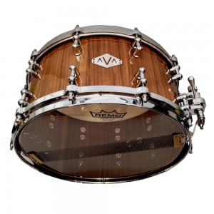 Ava Drums- 14 x 7 Walnut Super-Stave Snare Drum